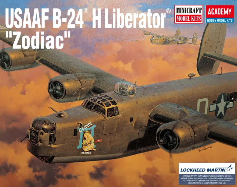 Academy Lockheed Martin USAAF B-24 H Liberator "Zodiac" (1:72)
