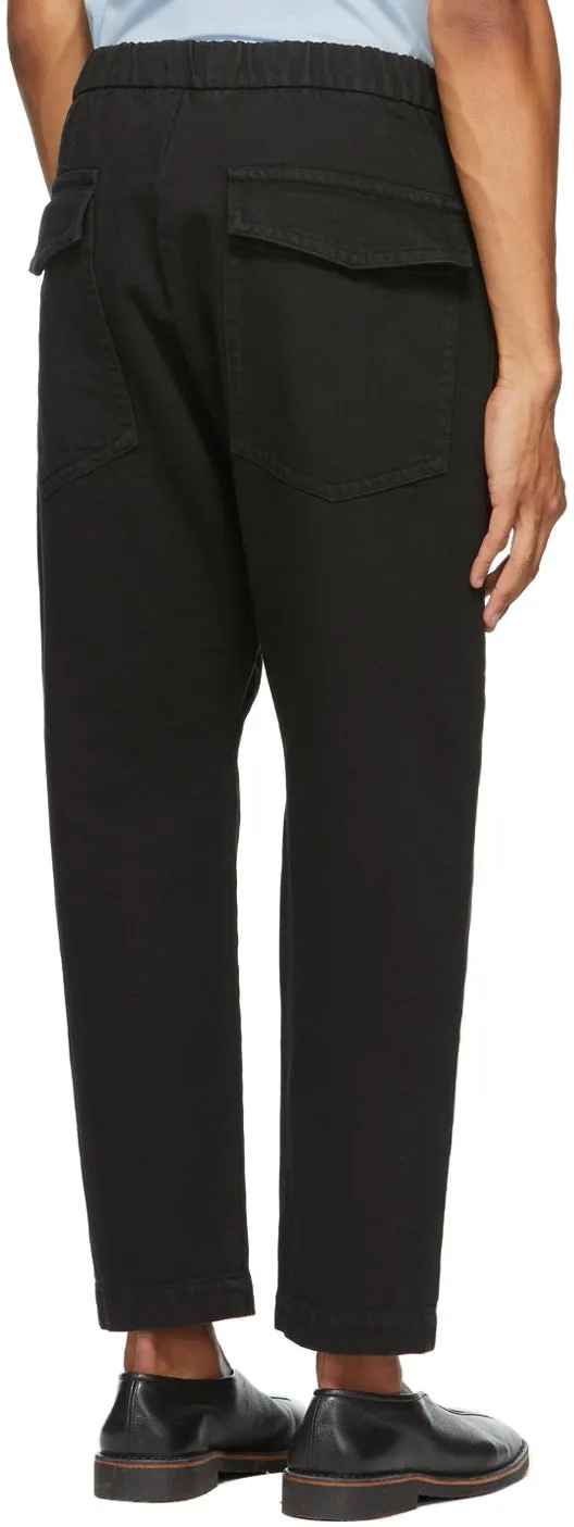 Barena Black Trabaco Trousers