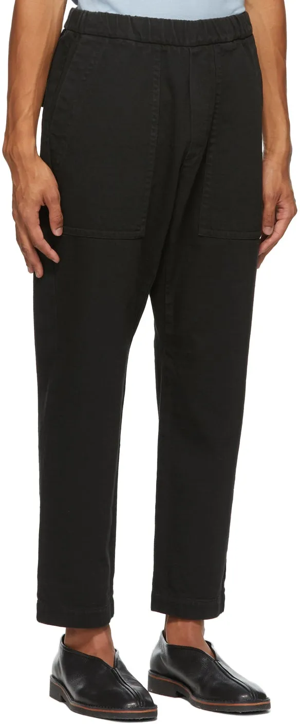 Barena Black Trabaco Trousers