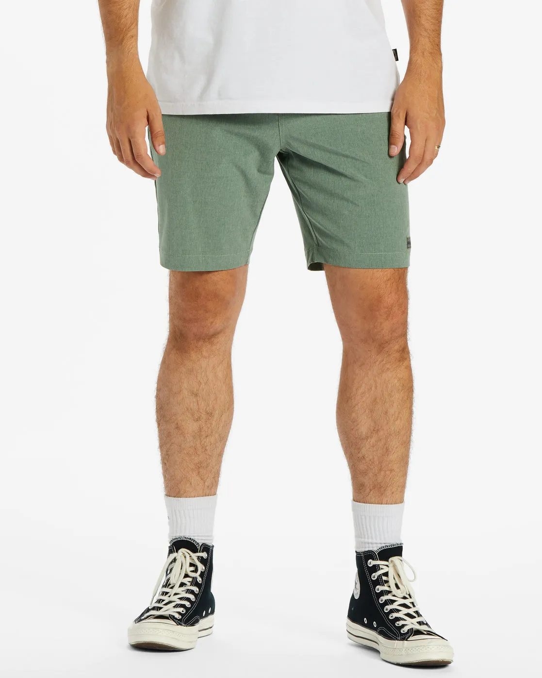 Billabong Crossfire Mid Submersible Shorts 19" - Sage