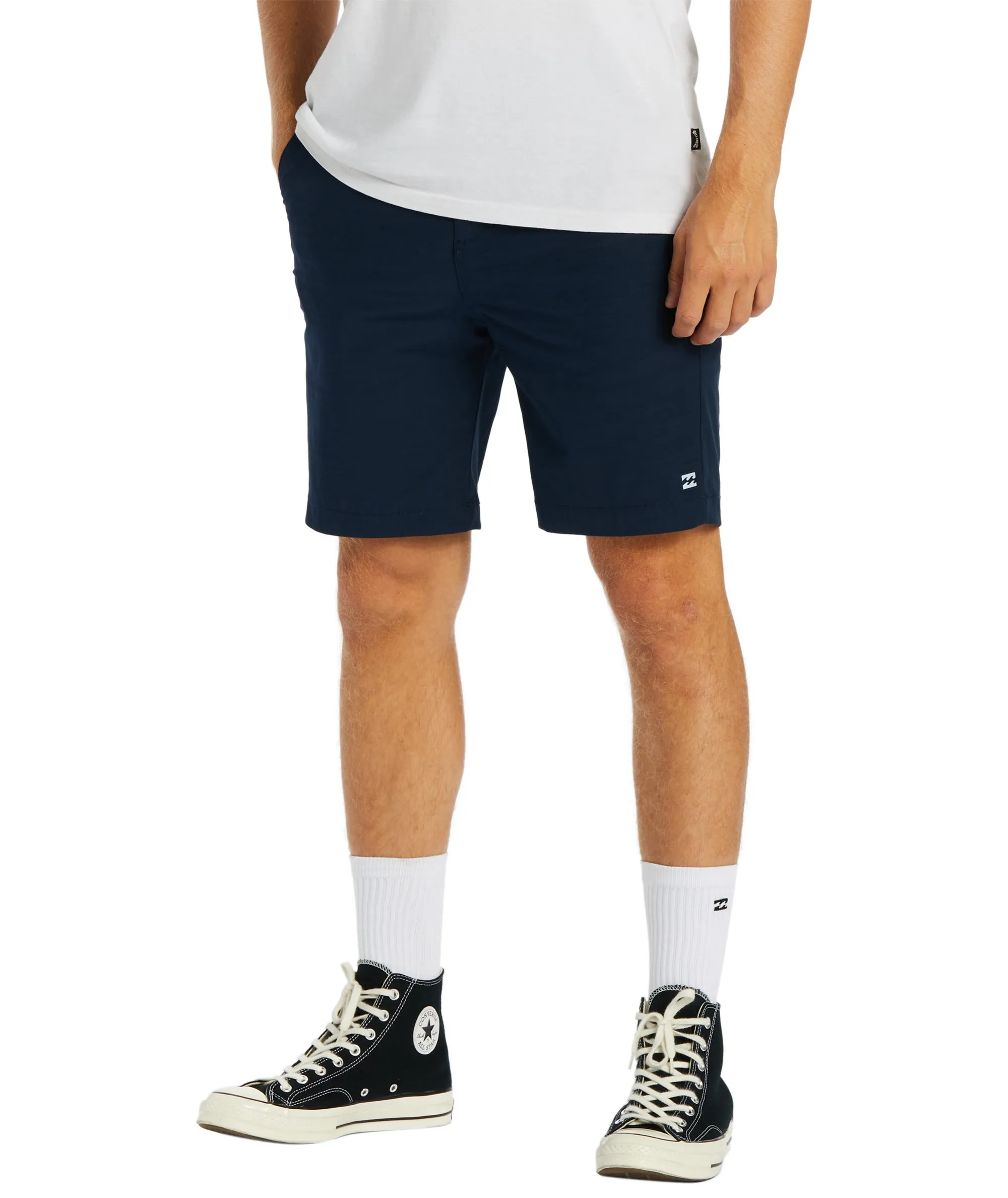 Billabong Mens Crossfire Solid 20" Submersible Walk Shorts