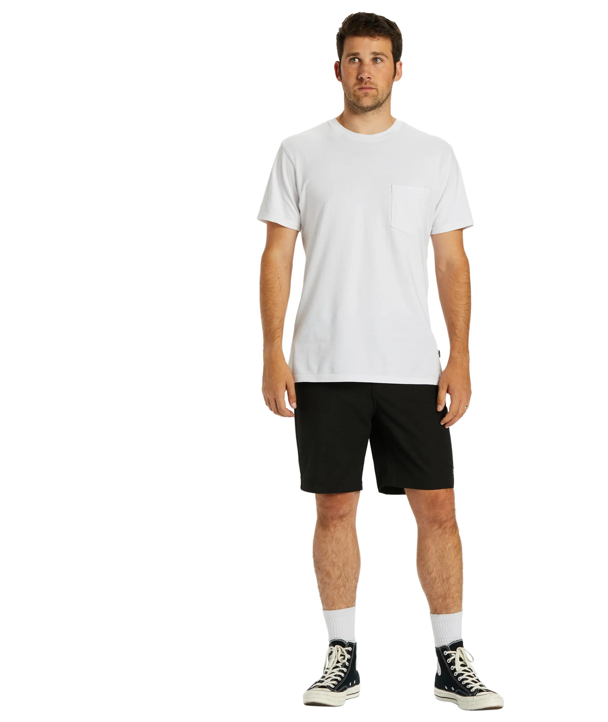 Billabong Mens Crossfire Solid 20" Submersible Walk Shorts