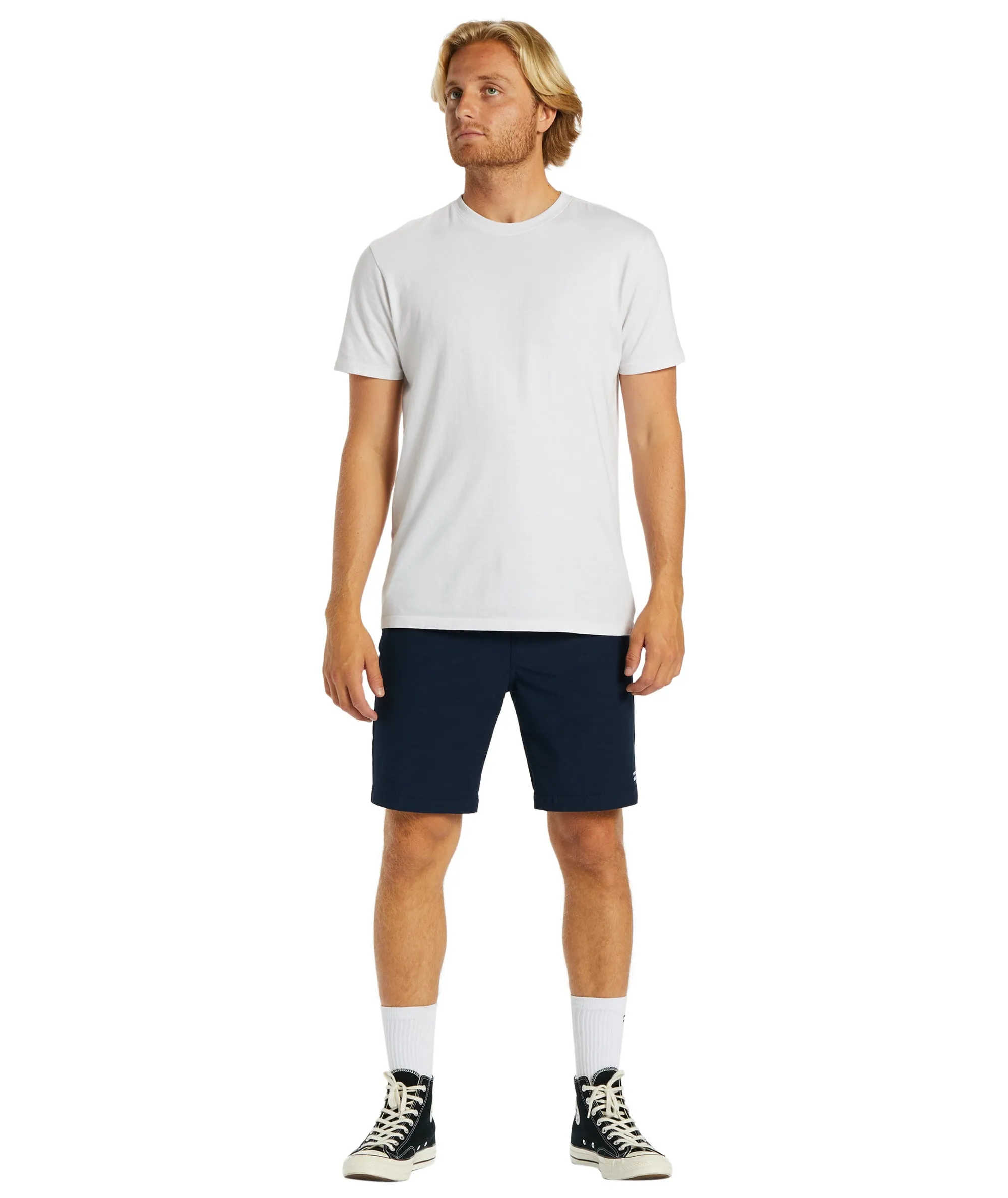 Billabong Mens Crossfire Solid 20" Submersible Walk Shorts