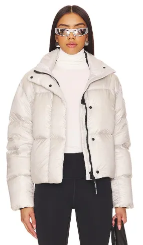 Canada Goose Cypress Cropped Puffer in Grey