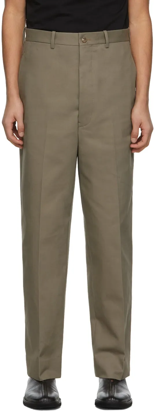 Connor McKnight Grey Flat Front Trousers