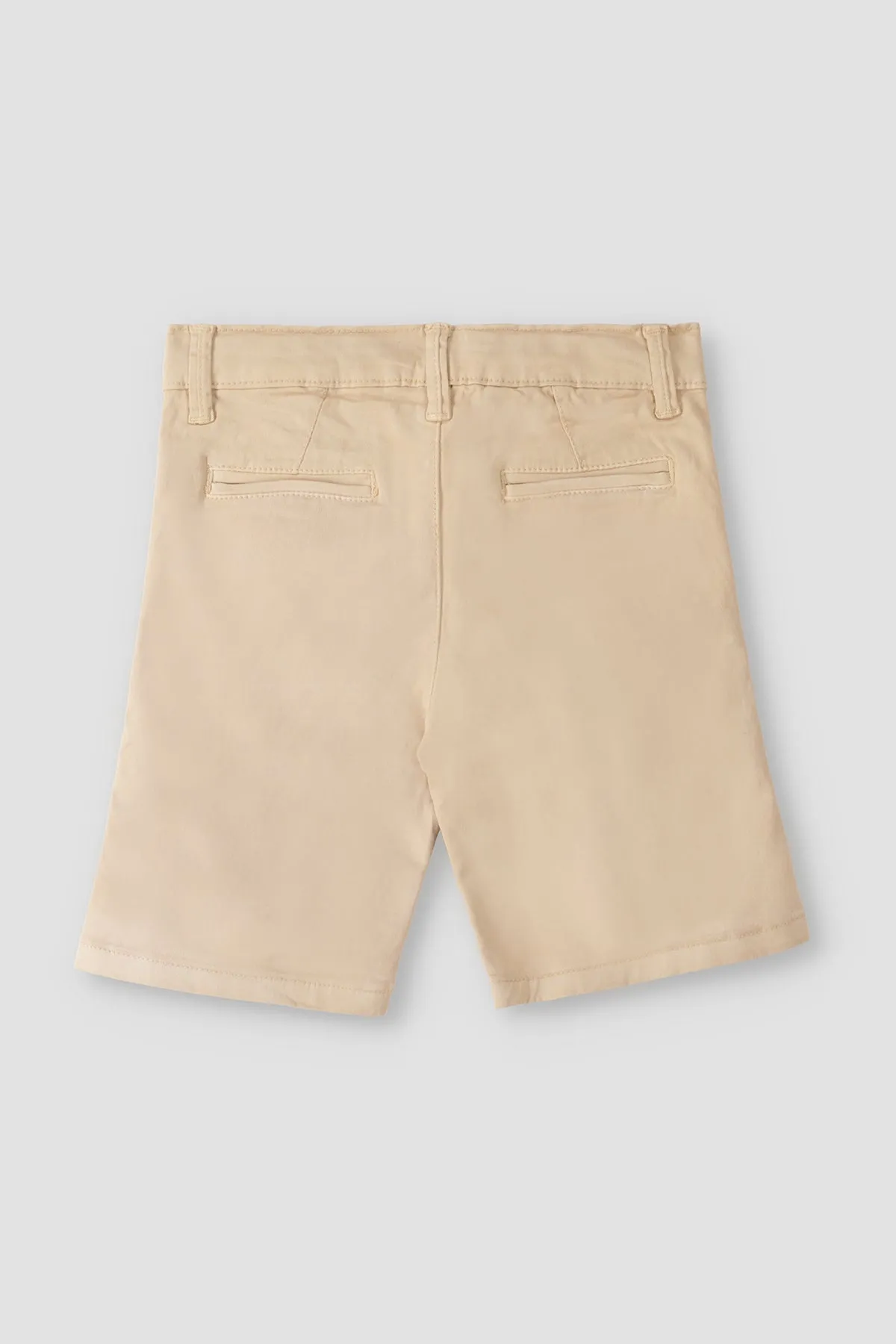 Cotton Short For Baby Boy - Camel
