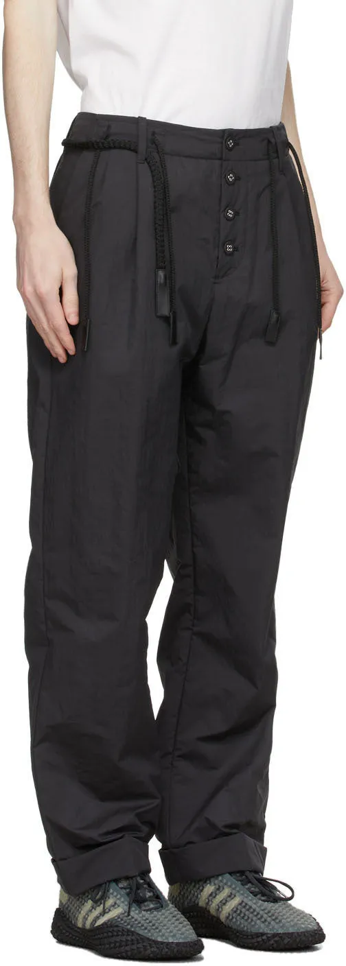 Craig Green Black Fold Trousers