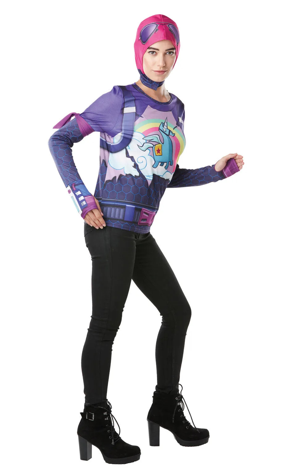 Fortnite Costume Brite Bomber For Adults ( top only)