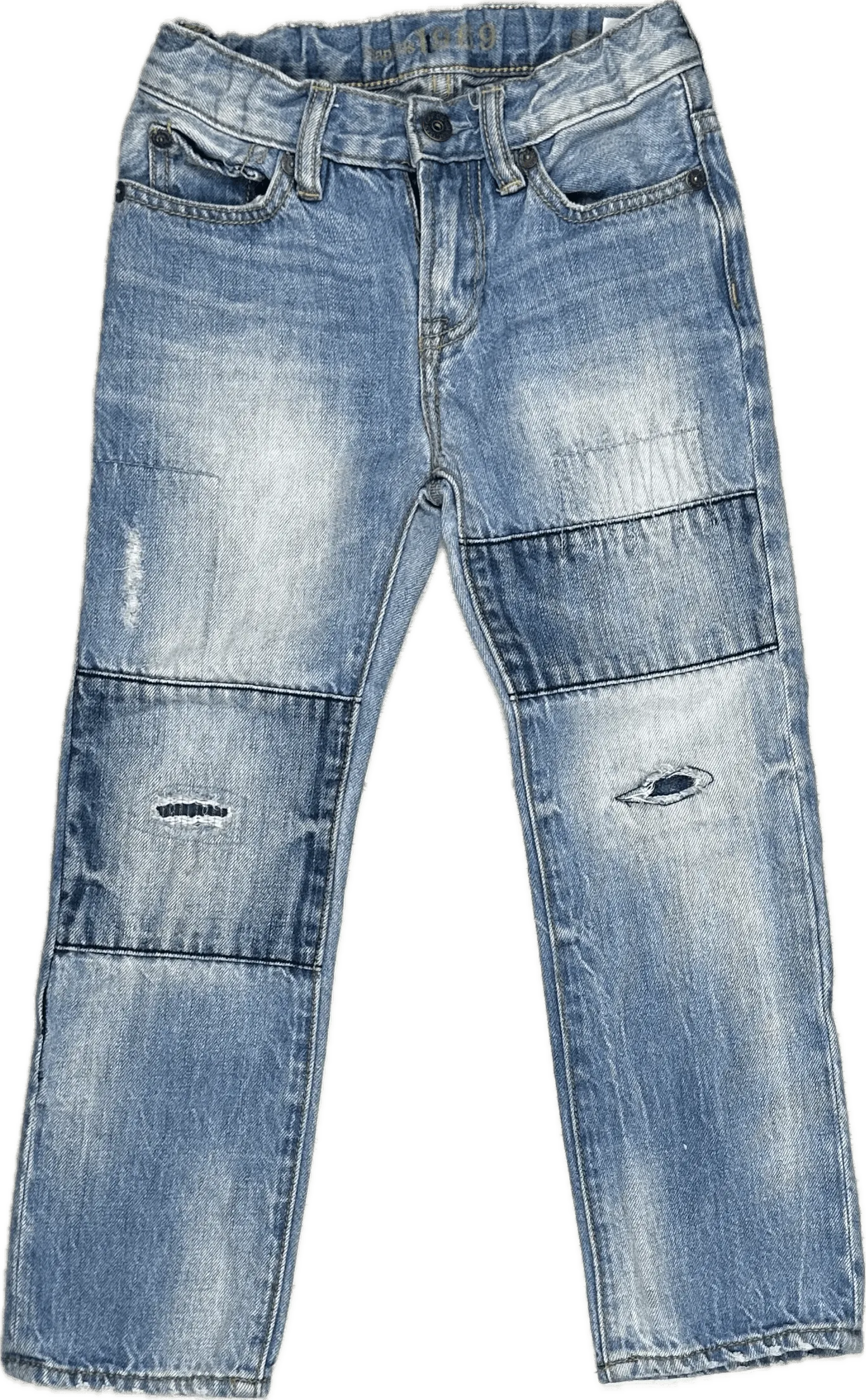 Gap straight leg Boys Distressed Jeans - Size 5Y