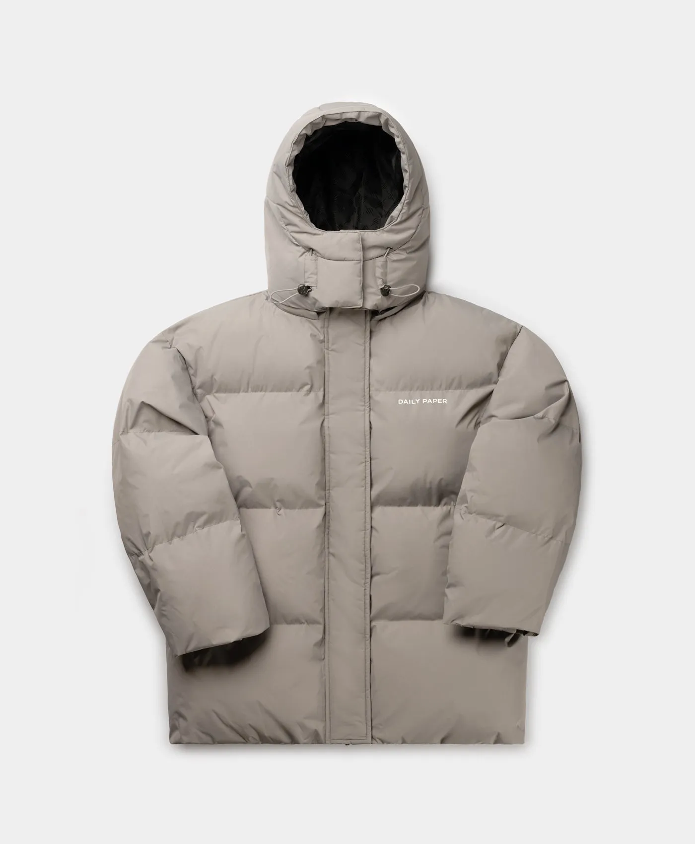 Grey Flannel Oversized Ricole Puffer