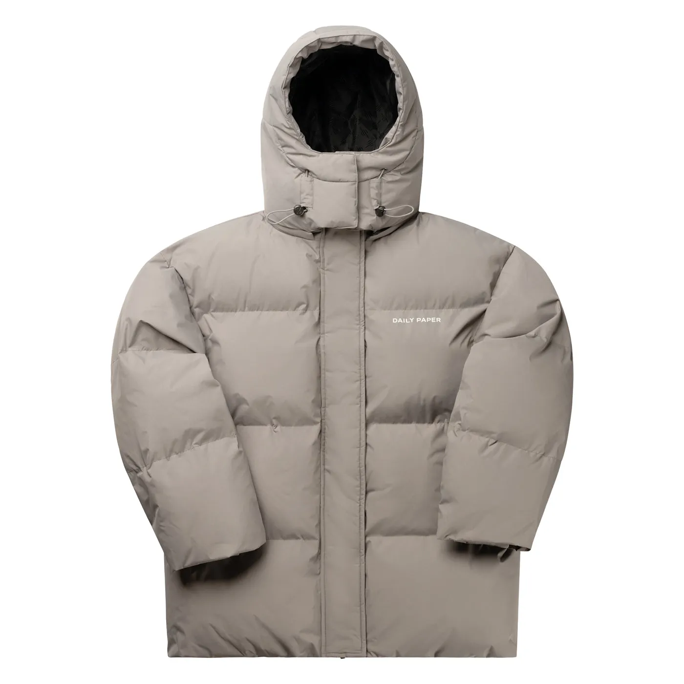 Grey Flannel Oversized Ricole Puffer