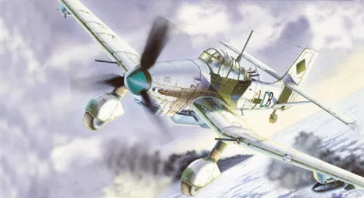 Italeri Aircraft 1/72 Ju87D5 Stuka Dive Bomber Kit