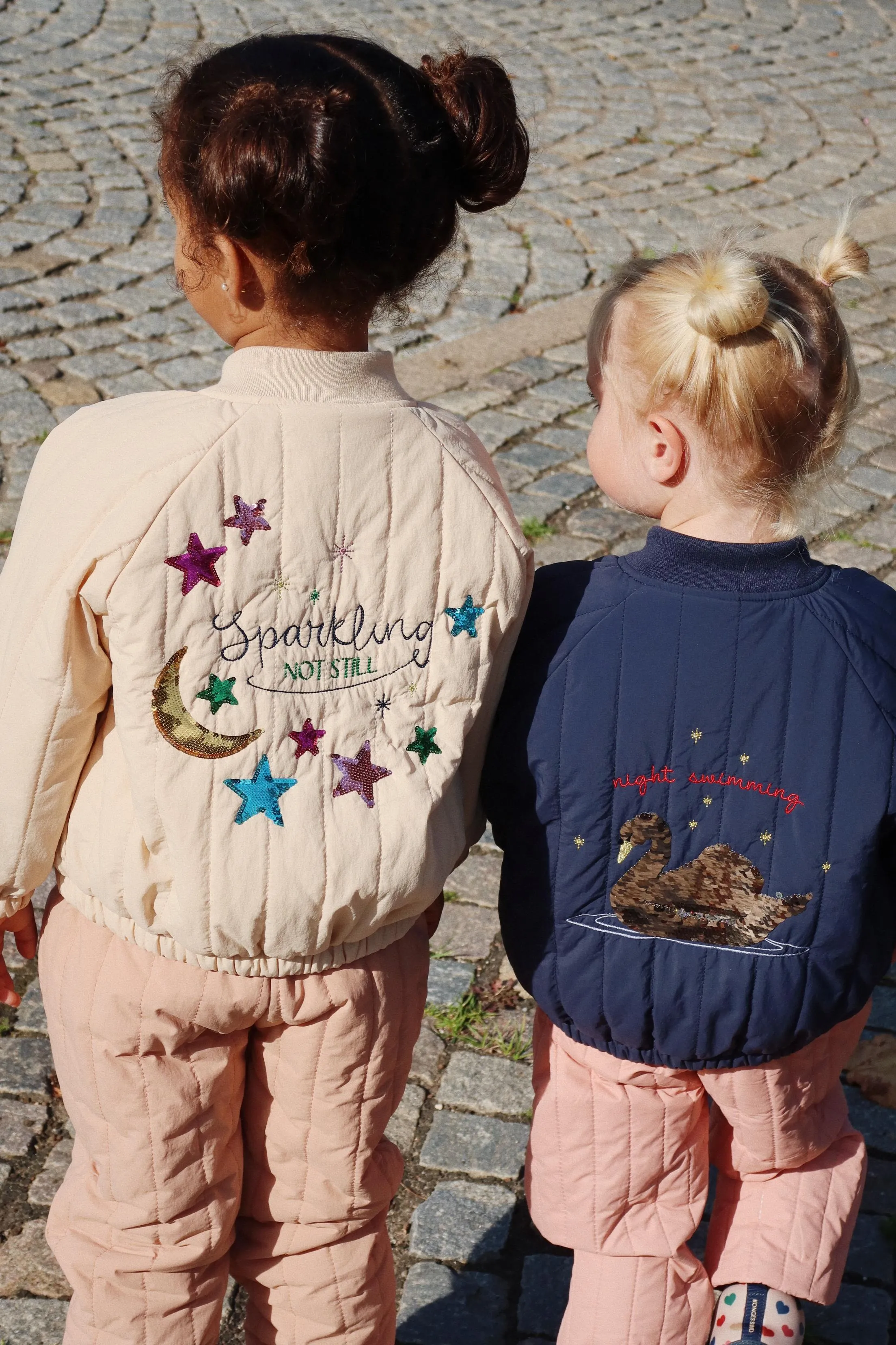 Juno Sequin Bomber Jacket