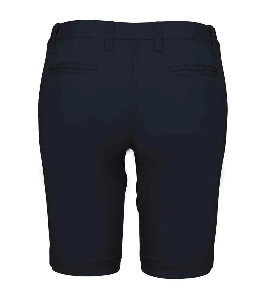 Kariban Ladies Chino Bermuda Shorts | Dark Navy