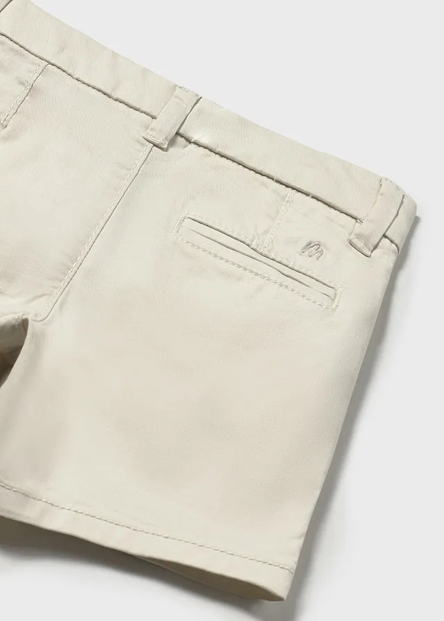 Mayoral Basic chino twill shorts