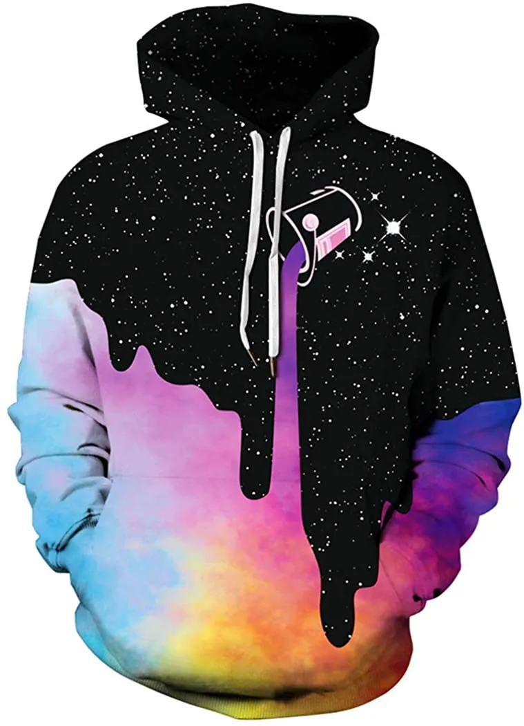 Men's Digital Print  Hoodie