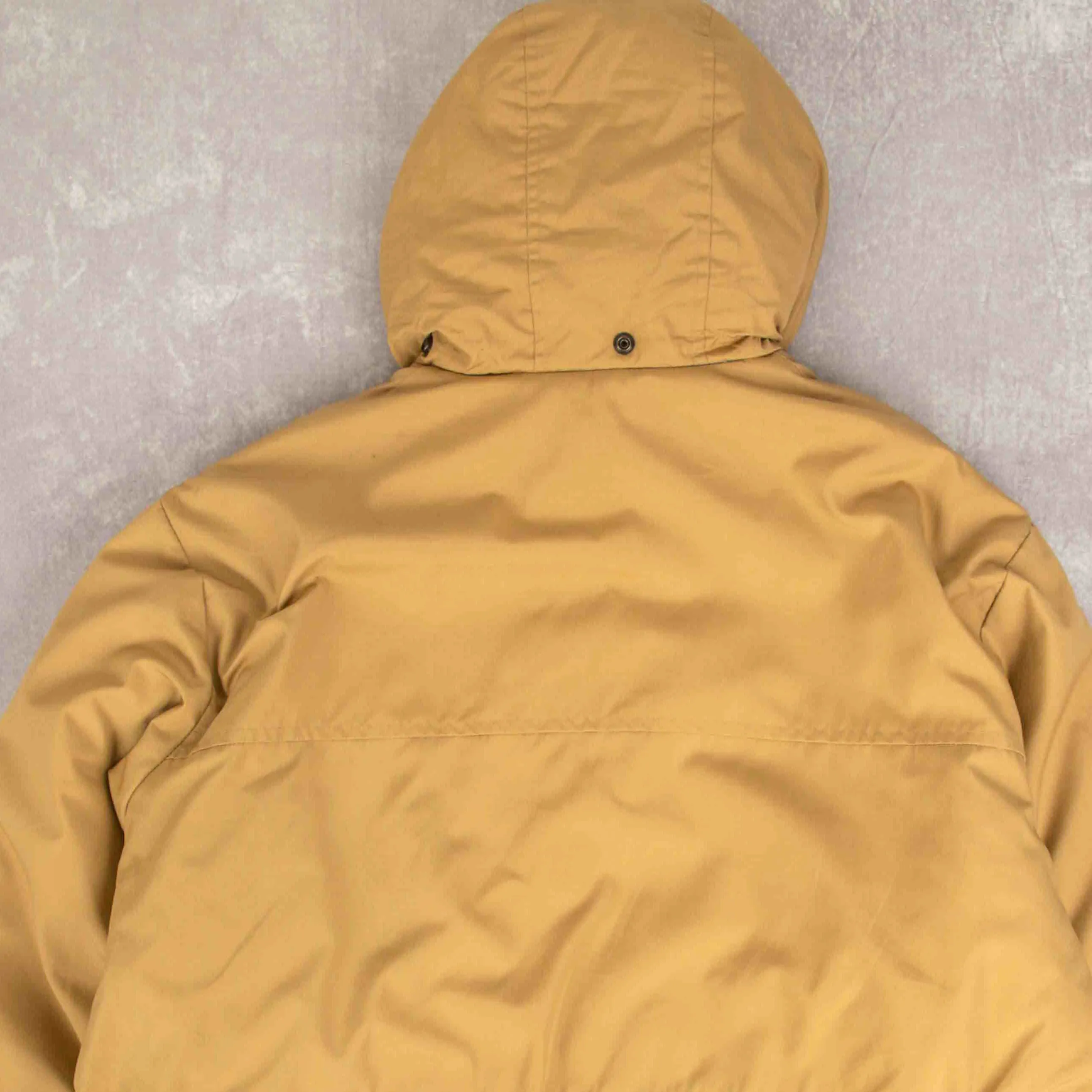MEN'S VINTAGE 1980S HOODED PUFFER JACKET - X-LARGE