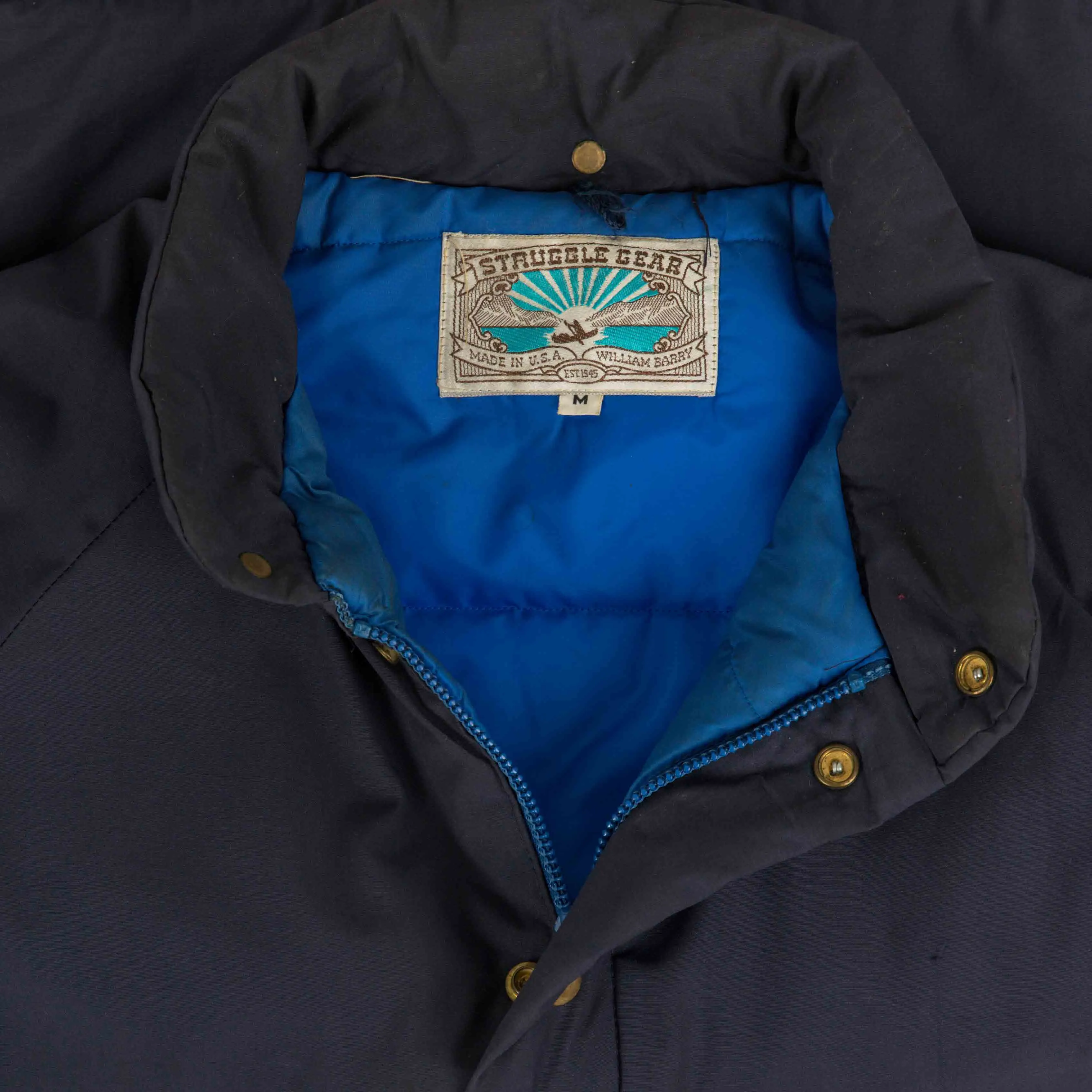 MEN'S VINTAGE 1980S PUFFER JACKET - MEDIUM