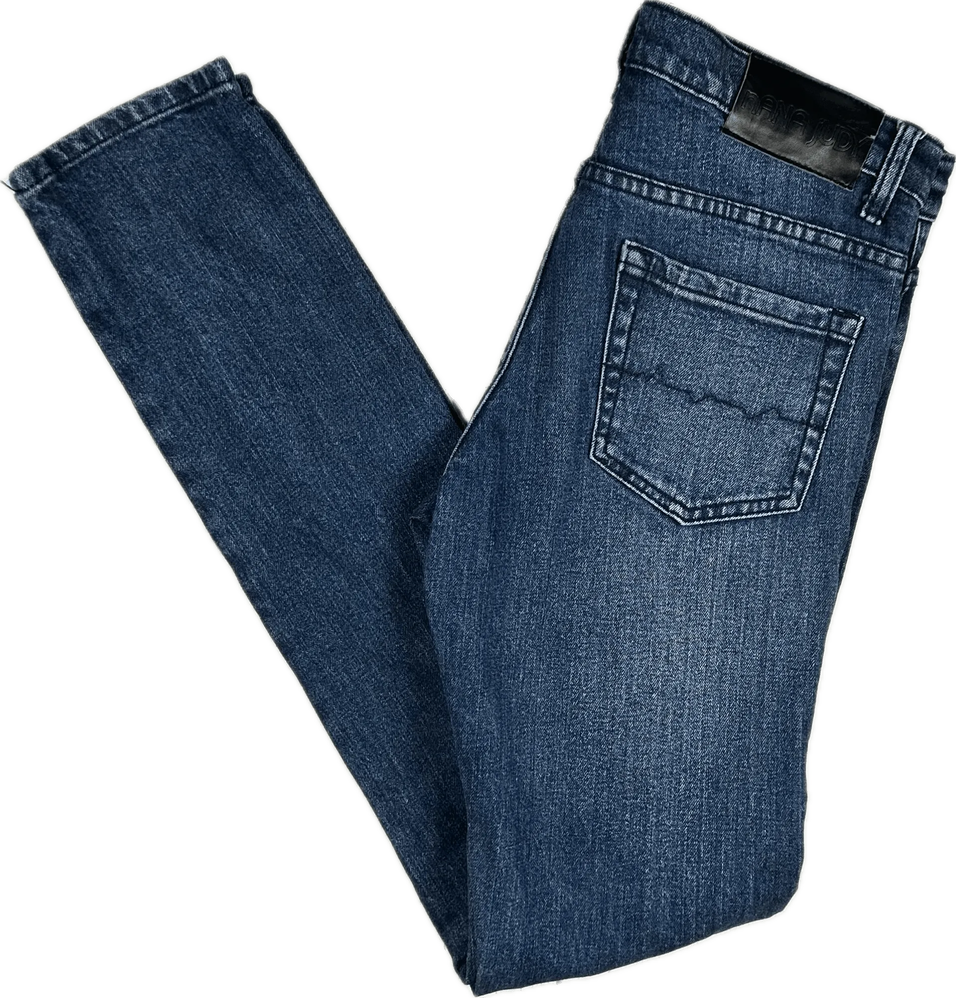 Nana Judy Mens Distressed Skinny Jeans -Size 30
