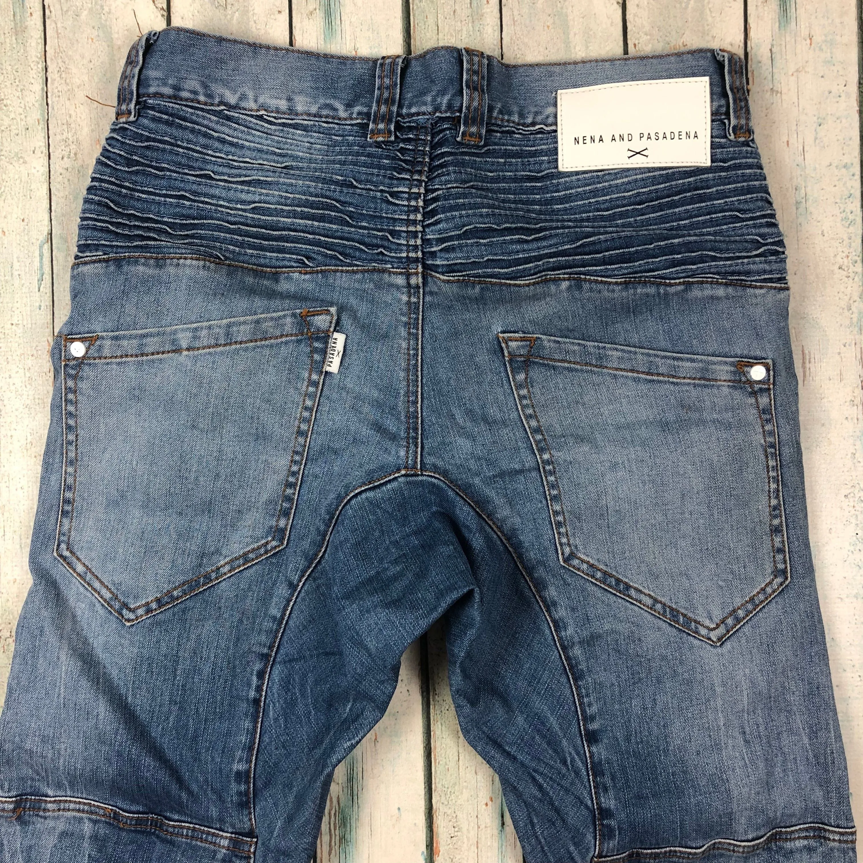 Nena & Paesadena Stretch Denim Jogger Jeans- Size 30