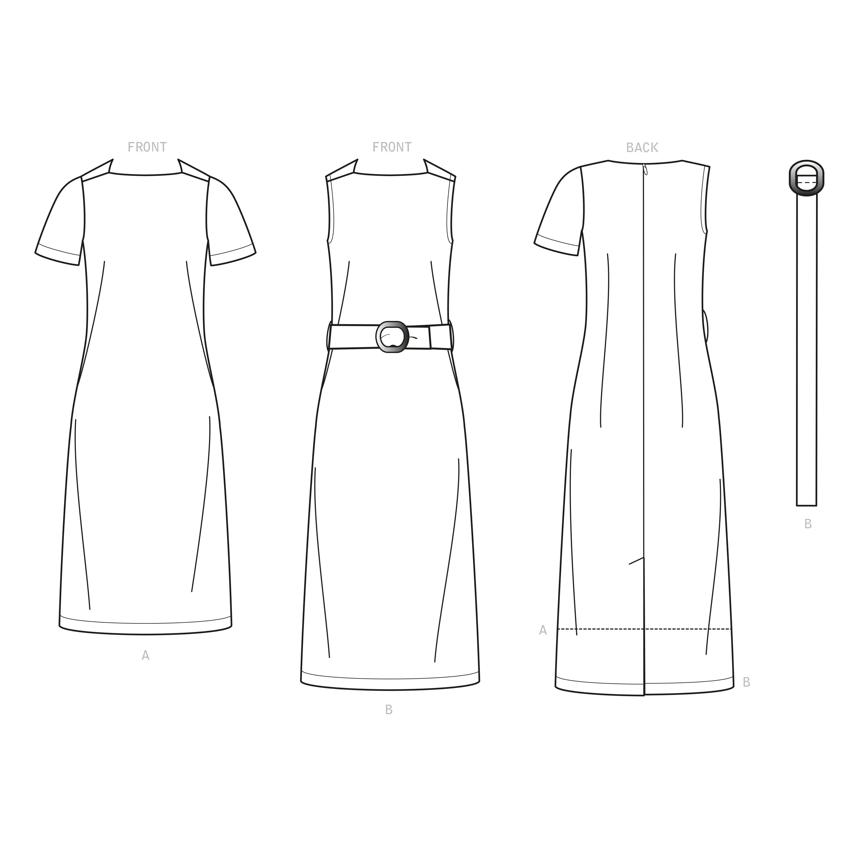 New Look Sewing Pattern N6667 - Misses' Dress
