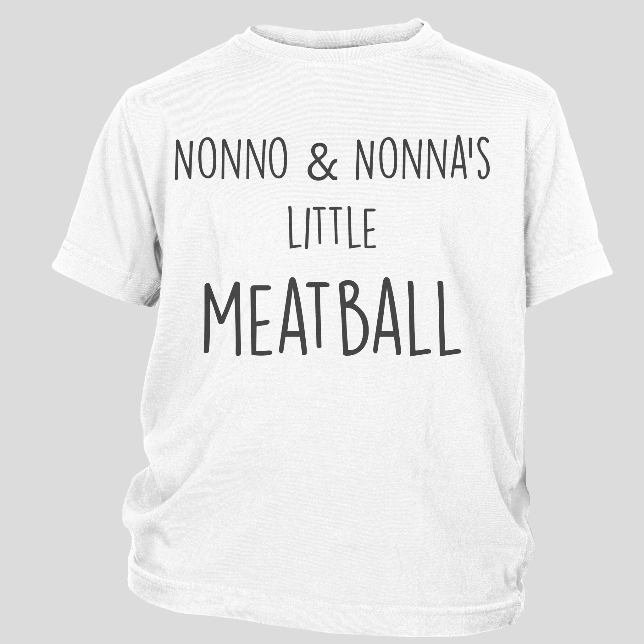 Nonno & Nonna's Little Meatball Toddler Tees