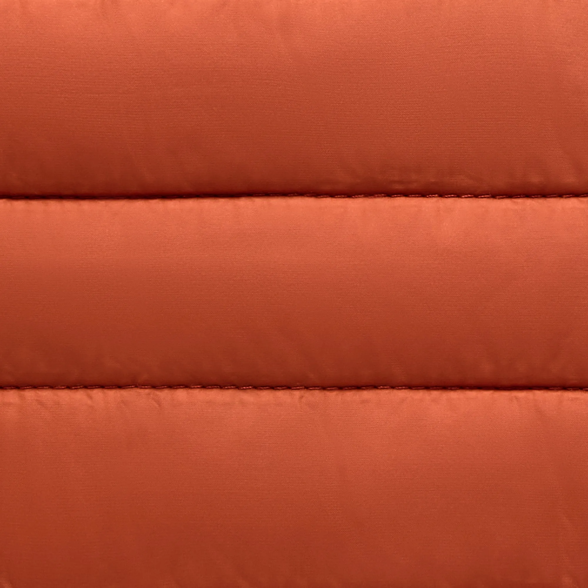 Unisex quilted pouch big Shaula in ginger orange