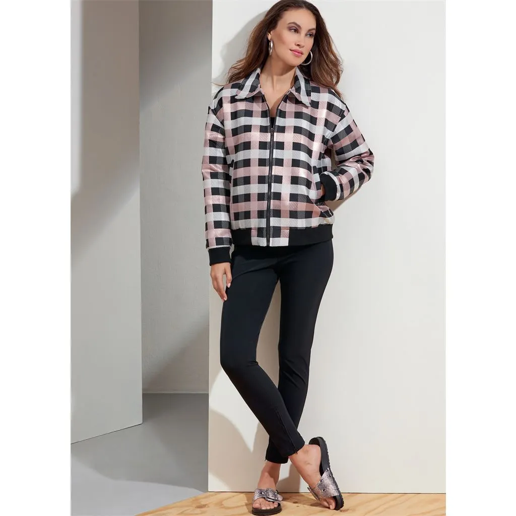 Vogue Pattern V1877 Unisex Bomber Jacket