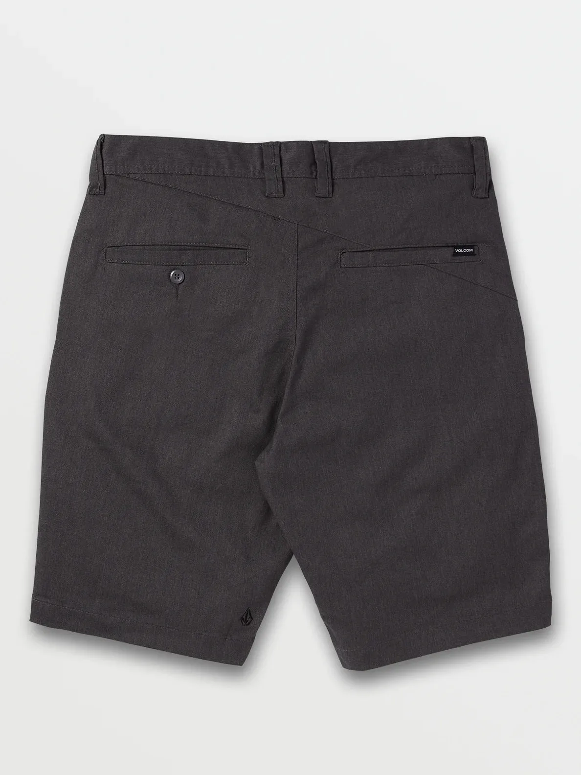 Volcom Wlk 21 Frickin Modern Stretch Shorts - Charcoal Heather